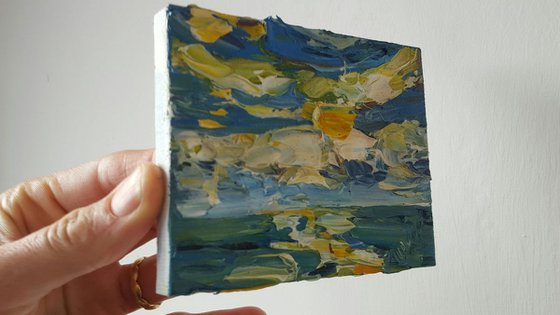 Sunrise Surprise again -  a semi abstract mini masterpiece