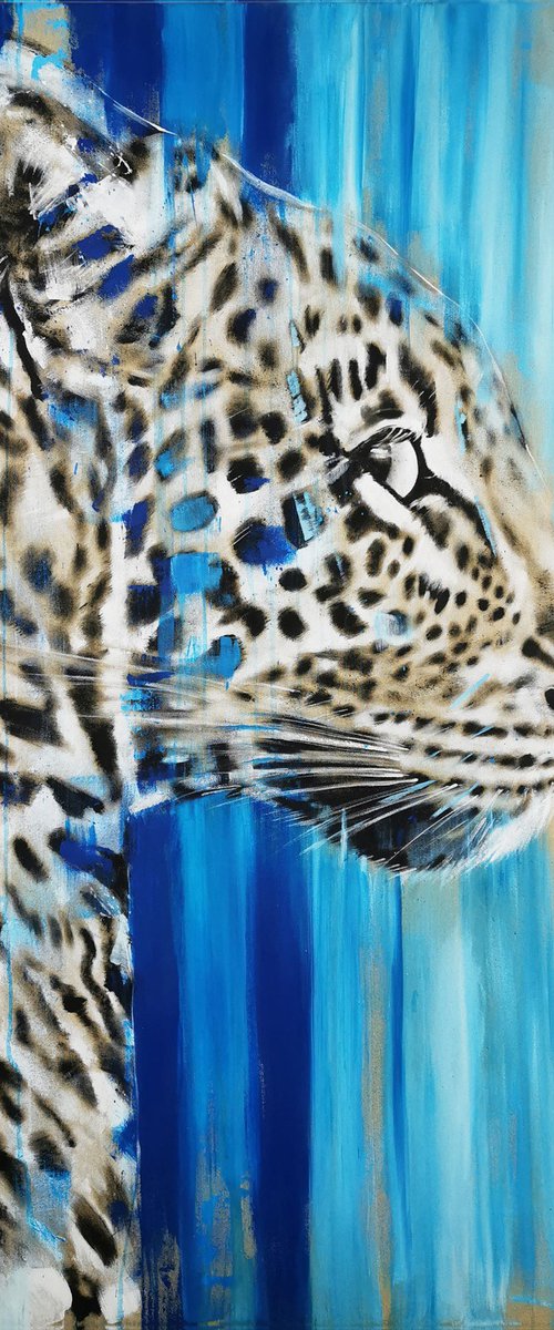 LEOPARD #4 - RED LIST by Stefanie Rogge