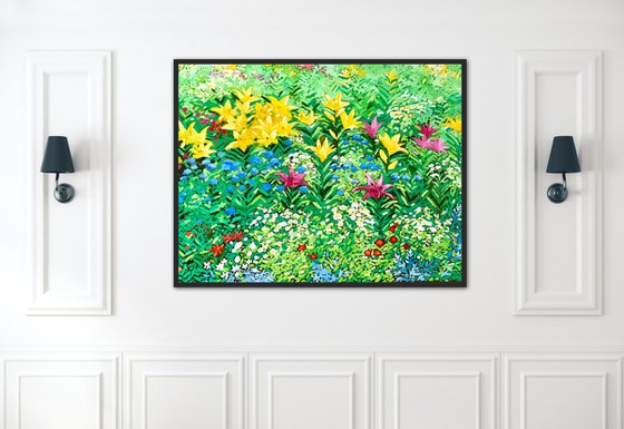 Yellow lilies