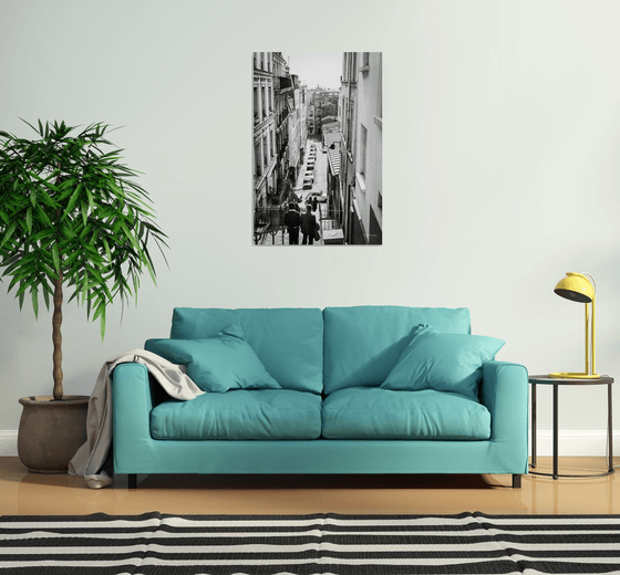 Stairs - Montmartre, Paris