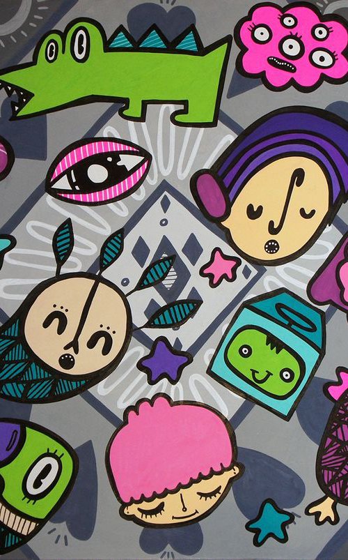 Creatures Of The Cosmos by Kev Munday
