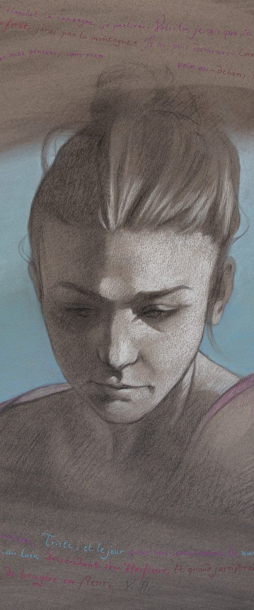 Portrait Study VIII25 - 1 by Pierre Meurice