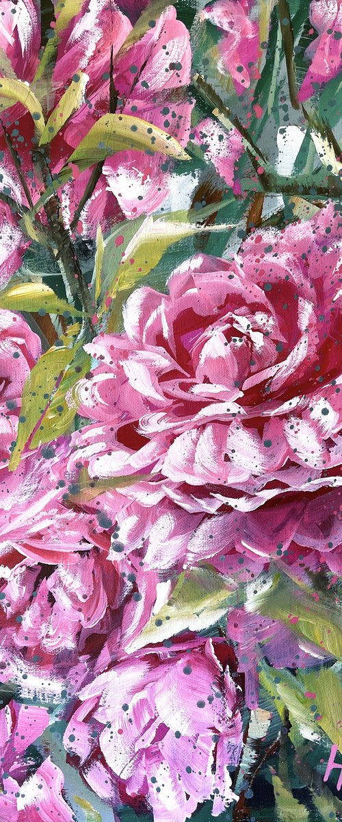 Everlasting Elegance - Pink Camellia by HSIN LIN