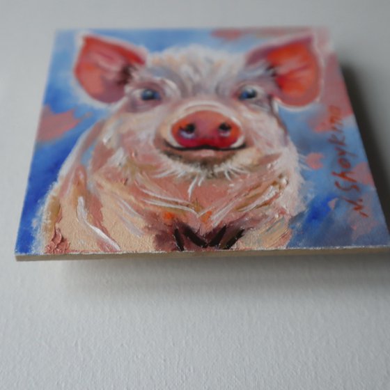 Piglet and Hen Duo