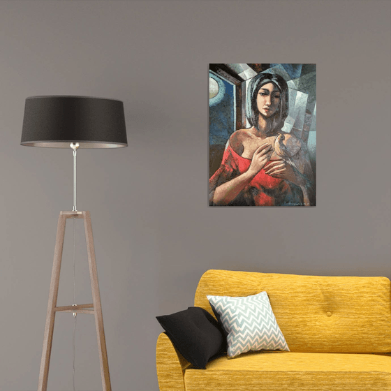 Freedom (60x80cm oil/canvas, ready to hang)