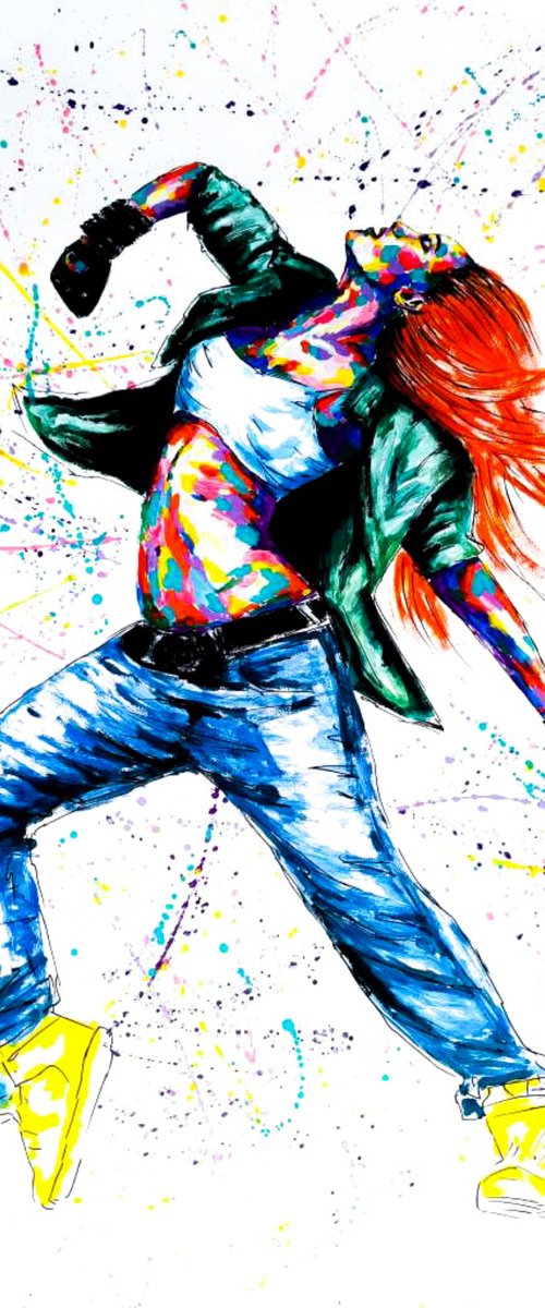 Dancing through the Storm. by Tatsiana Yelistratava