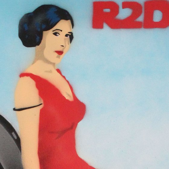 R2D2P (ON A BOX CANVAS).