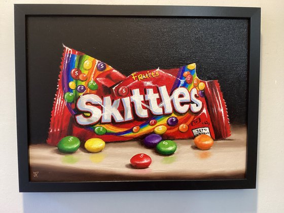 Skittles still life