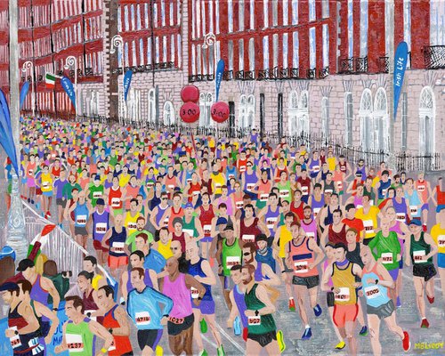 Dublin Marathon by Maria Liddy