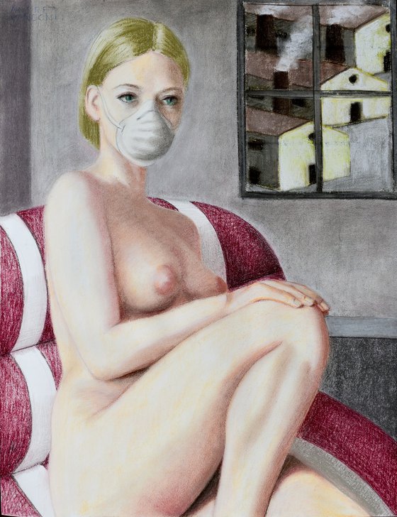 Nudo Con Mascherina 2