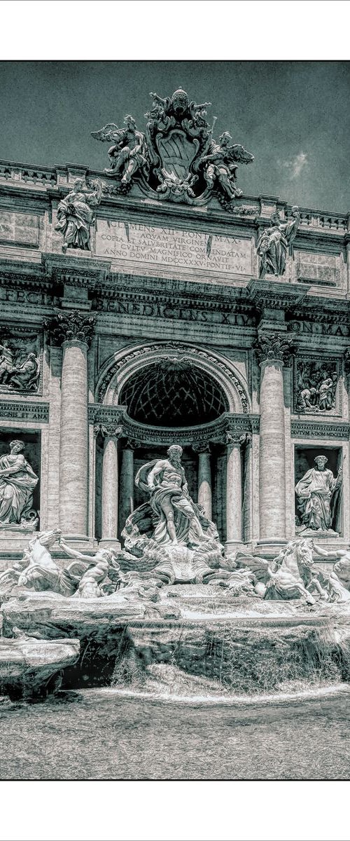 Trevi Fountain by Martin  Fry