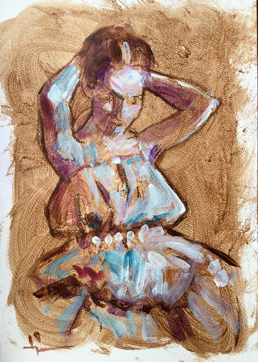 Heart Study #1 By Dominique Deve, 8 X 11, Artwork For Sale On Artfinder