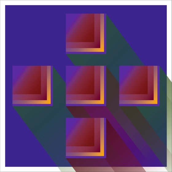 Simple 6 (Geometric Print) (2021)