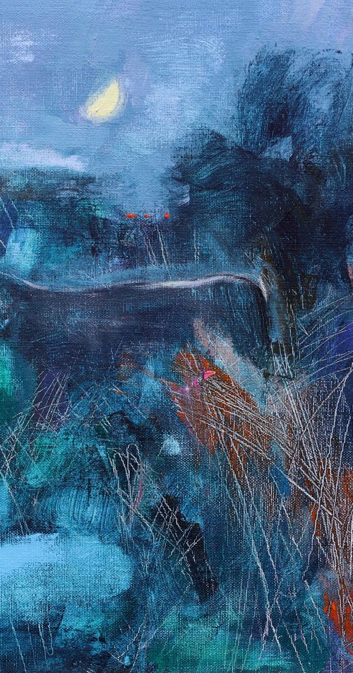 Twilight time. Cow. by Artem Andreichuk