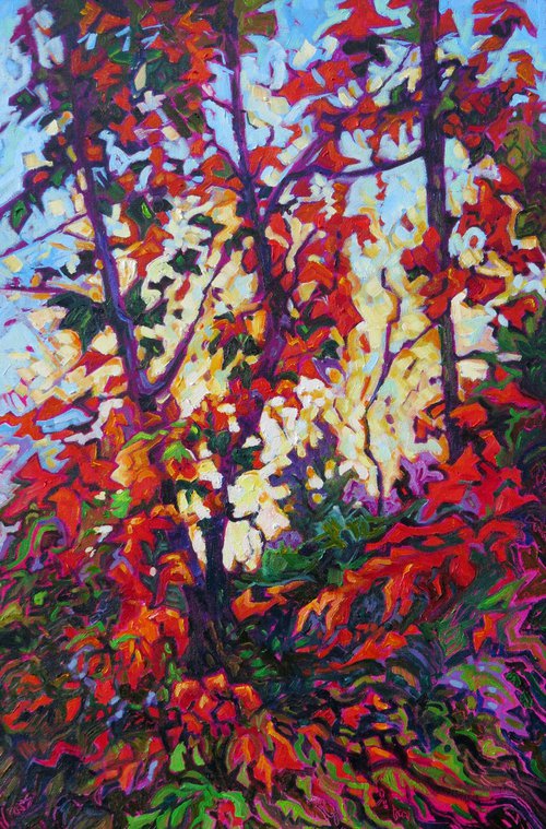 Glorious Decay, Autumn Landscape by Mary Kemp