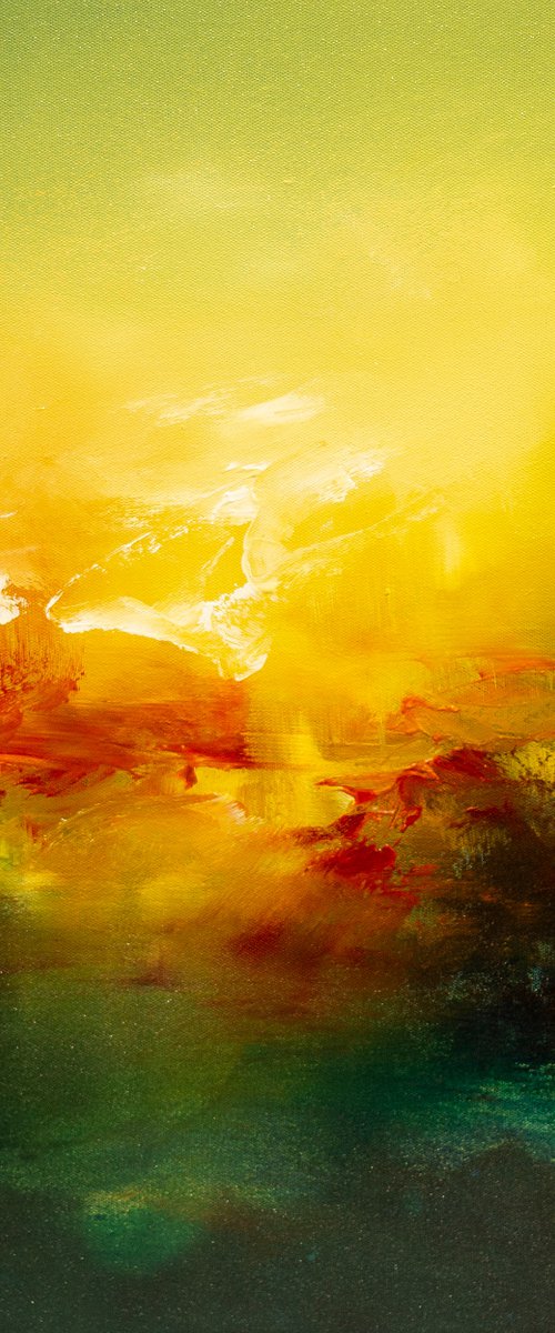 Sacred Realm 39 | Ethereal Abstract by Kris Ancog