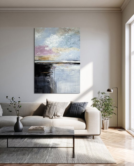 Seascape-Light Falling Beyond the Water