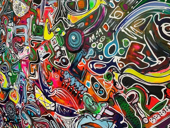 78''x65''(200x165cm), Life in Colors 20