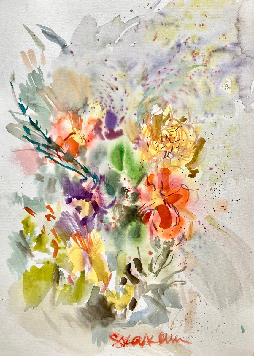 Summer flowers by Mari Skakun