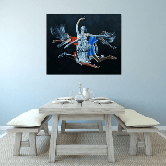 Dance (2021 Acrylic painting)