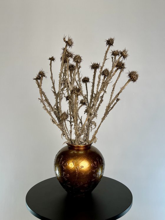 Wild field Flowers Dark Bronze