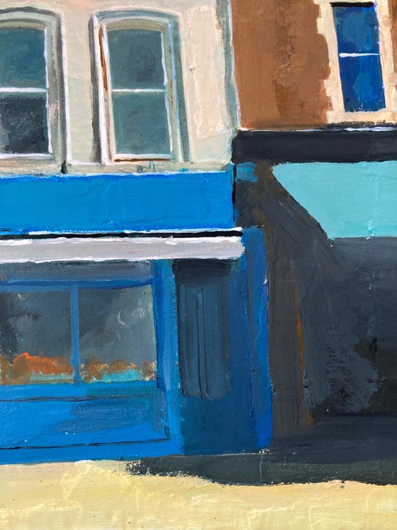 A London Cafe In Midsummer