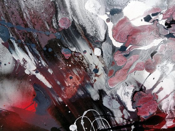 Large Unique Abstract Painting Chopin Music By Kloska