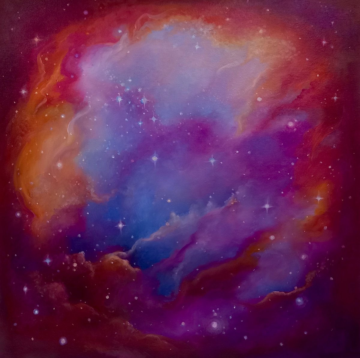 Nebula Carmine by Lee Campbell