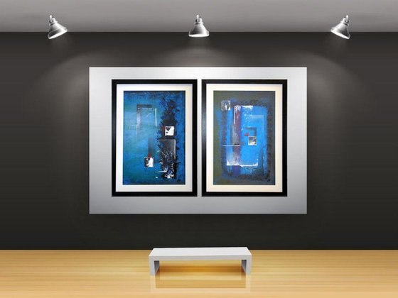 Blue Composition