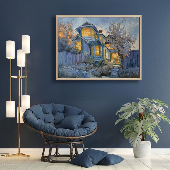 Cozy whimsical home.