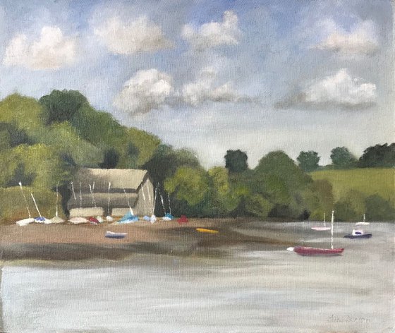 River Dart at Dittisham - Framed