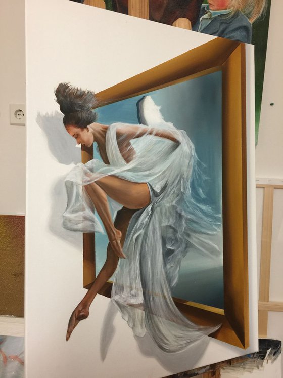 3D ballerina. Eka Peradze Art