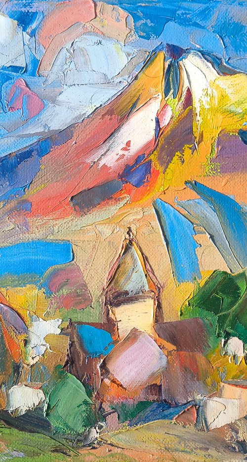 Mountain Village by Sergey Arustamyan