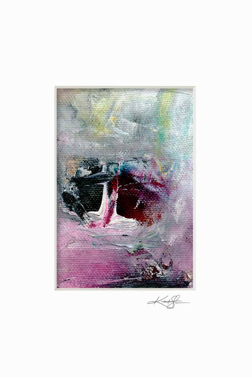 Oil Abstraction 30 - Abstract painting by Kathy Morton Stanion by Kathy Morton Stanion