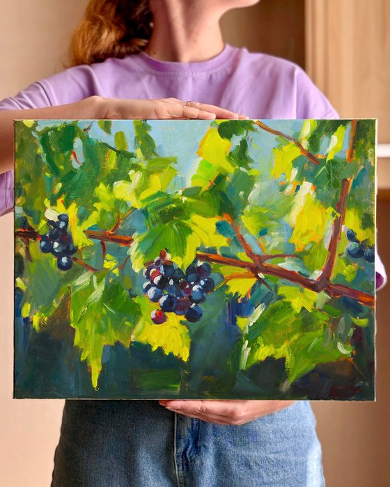 Sun-Kissed Grapes