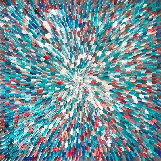 ‘Crystalus IV' - 40x40"