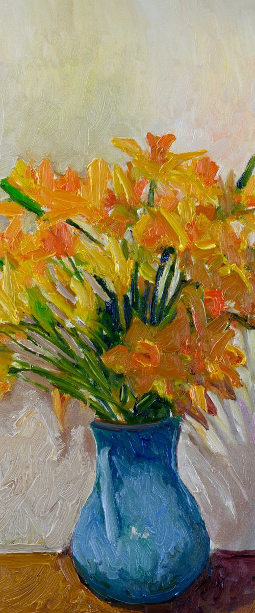 Daffodils in a Vase by Suren Nersisyan