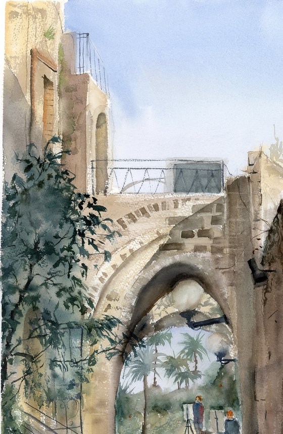 Plein Air in Old Jaffa