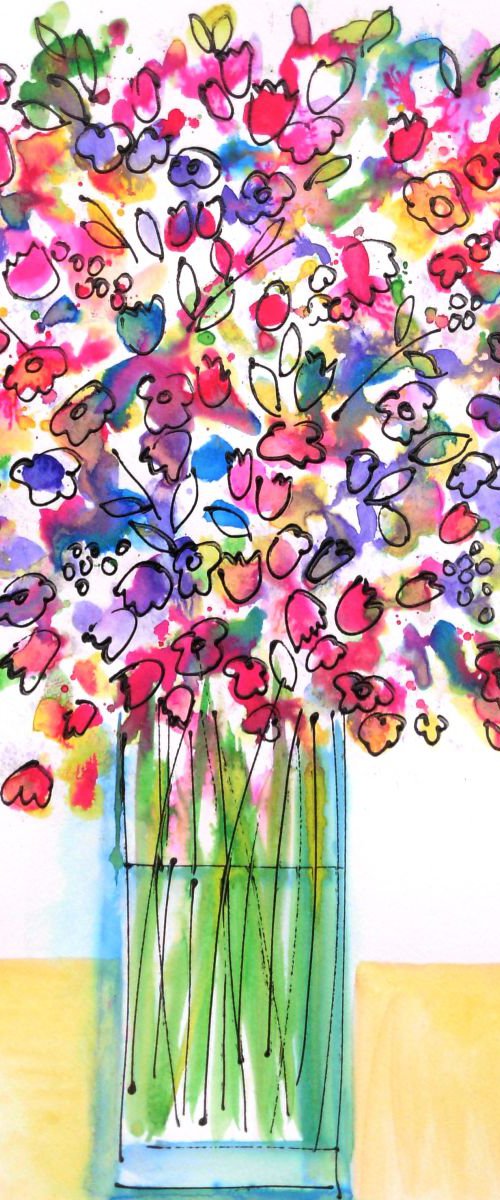 Spring Bouquet 3 by Jan Rippingham