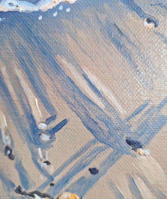 Das Meer im Abendlicht