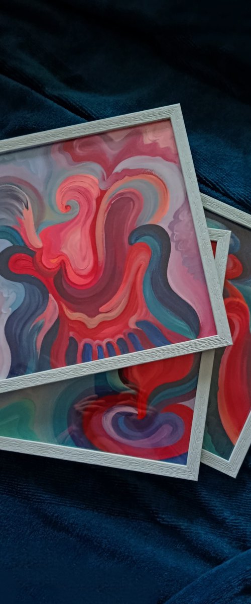 Landentity. Triptych by Tetiana Borys