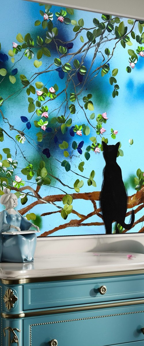 The Garden Cat by Anastassia Skopp