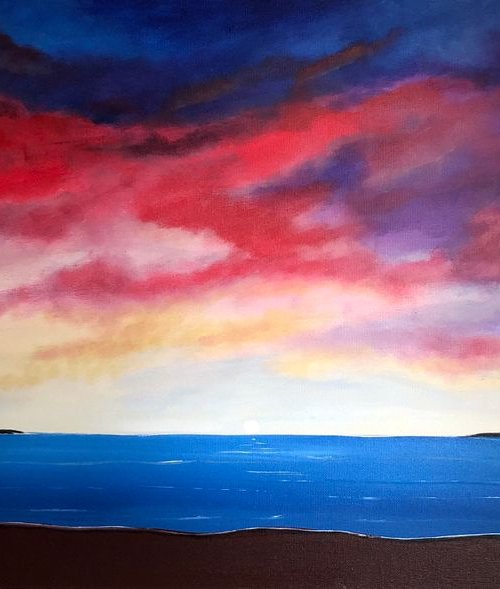 Passionate Sunset by Aisha Haider