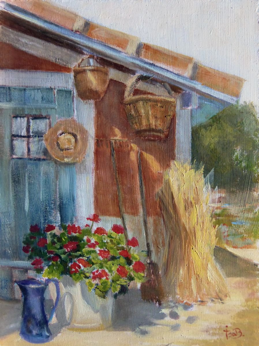 Garden shed by Isabelle Boulanger