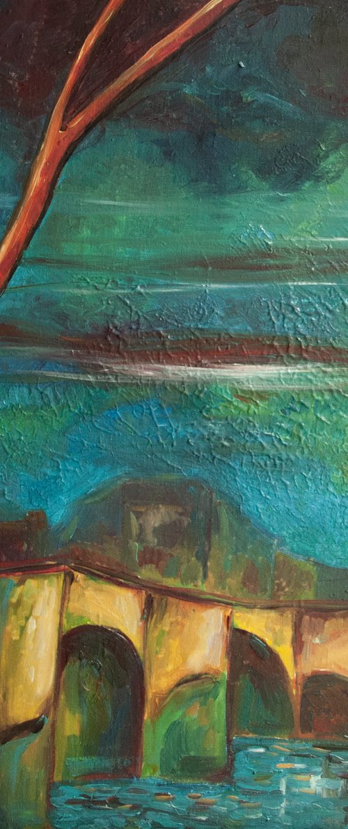 Pont-Neuf (Paris) by VALDA ROSE ART GALLERY