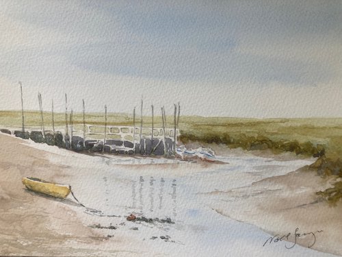 Early morning at Morston Quay by Noel Sawyer