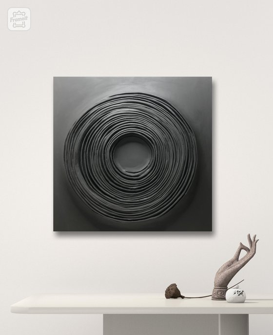 Circles on the water.