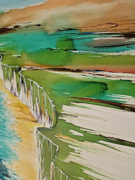 The Cliffs of Etretat