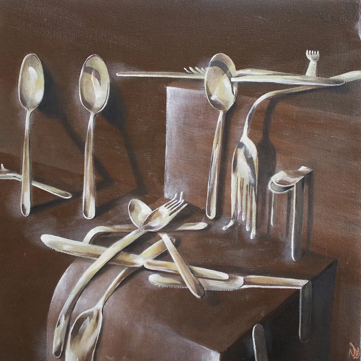 Gold Spoons by Vanessa Stefanova