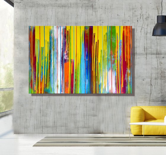 Depths of Emotion - Large abstract art – Expressions of energy and light.